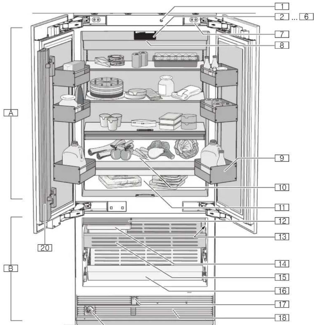 GAGGENAU RB492704 - 3-door appliance - 1