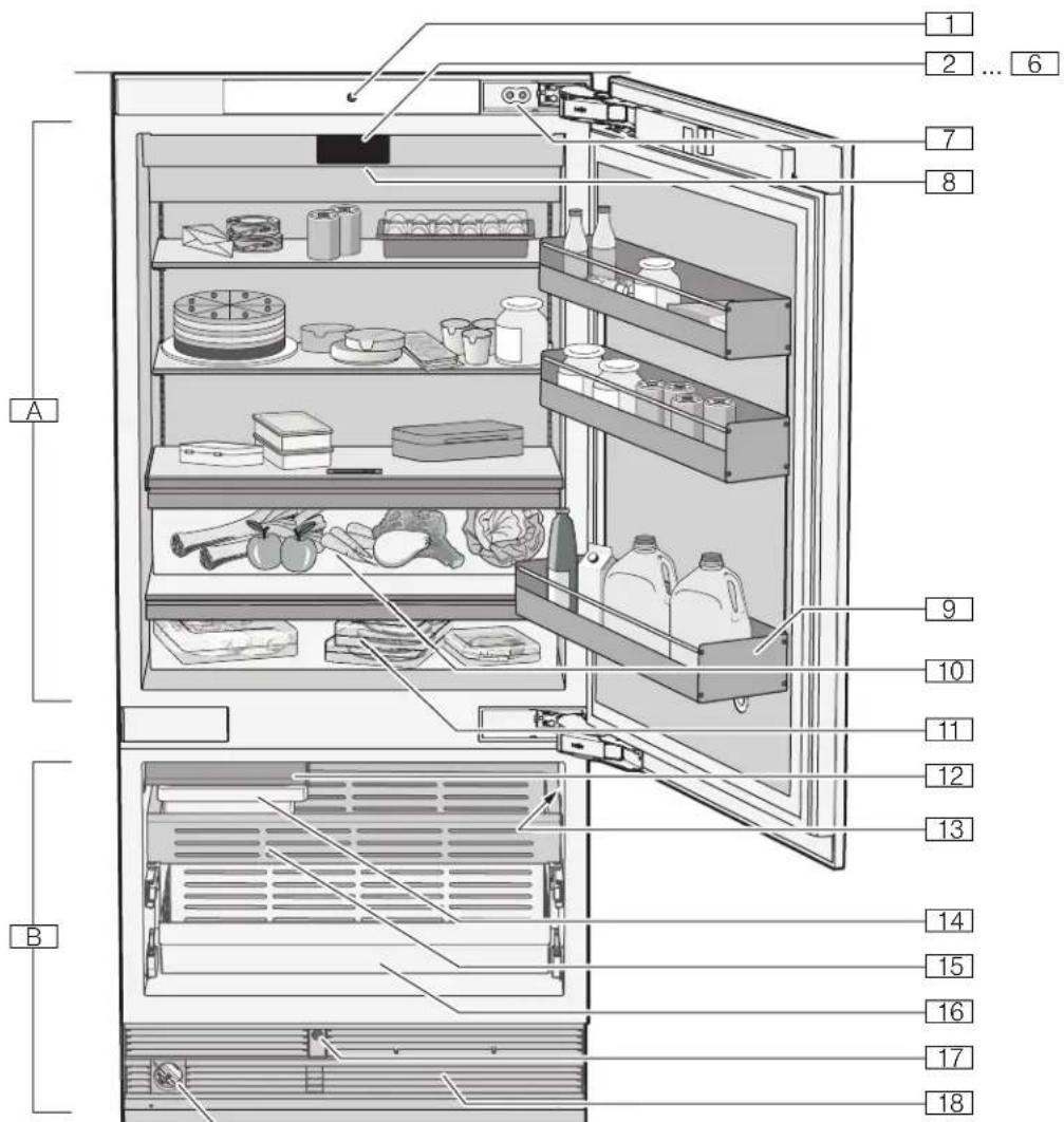 GAGGENAU RB472704 - 2-door appliance - 1