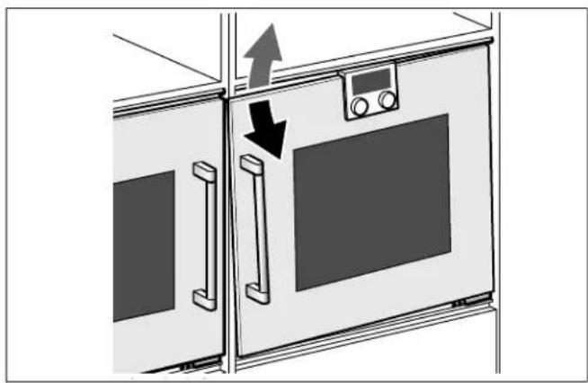 GAGGENAU BOP251611 - Ajustement de la porte - 2