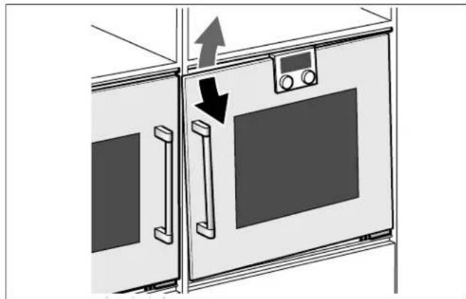 GAGGENAU BOP251611 - Adjusting the door - 2
