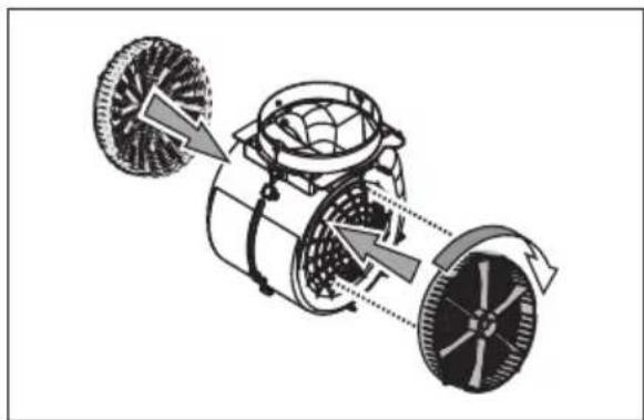 AEG X65165BV10 - Aktivt kolfilter som INTE kan rengöras - 1