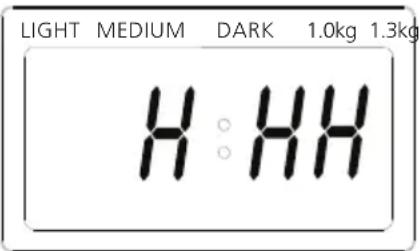 LIGHT MEDIUM DARK 1.0kg 1.3kg H:HH