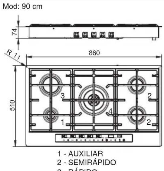 BAUMATIC BHG770SS - Colocacion (Fig. 5) - 5