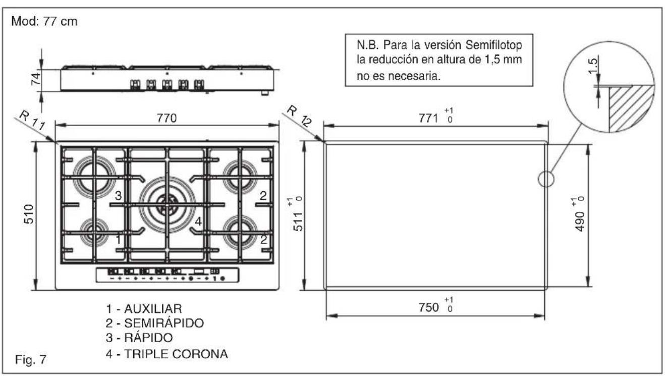 BAUMATIC BHG770SS - Colocacion (Fig. 5) - 4