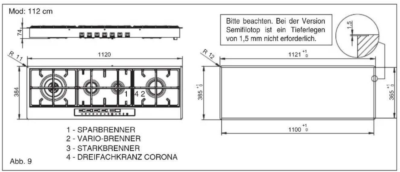 BAUMATIC BHG770SS - Aufstellung (Abb. 5) - 6
