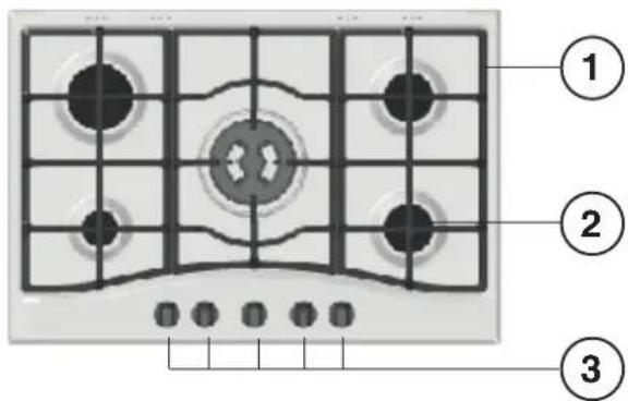 HOTPOINT-ARISTON PCN 752 THA(WH) - Overall view - 1
