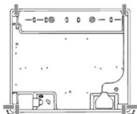 HOTPOINT-ARISTON TQG 751 WHA(BK) - Hook fastening diagram - 4