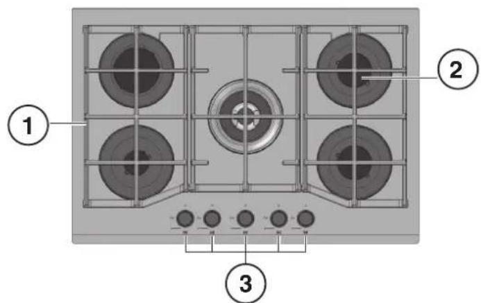 HOTPOINT-ARISTON TQG 751 WHA(BK) - 3araalbHn BURNA - 1