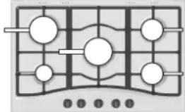 HOTPOINT-ARISTON TQG 751 WHA(BK) - Praktisch advies voor het gebruik van de branders - 1