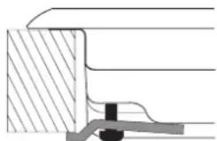 HOTPOINT-ARISTON TQG 751 WHA(BK) - Hook fastening diagram - 3