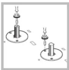 HOTPOINT-ARISTON PCN 641 TIXHA - Sostituzione degli ugelli su bruciatore Tripla corona - 3