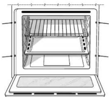 INDESIT FI 53 KC.A - Centrado y fijación - 1
