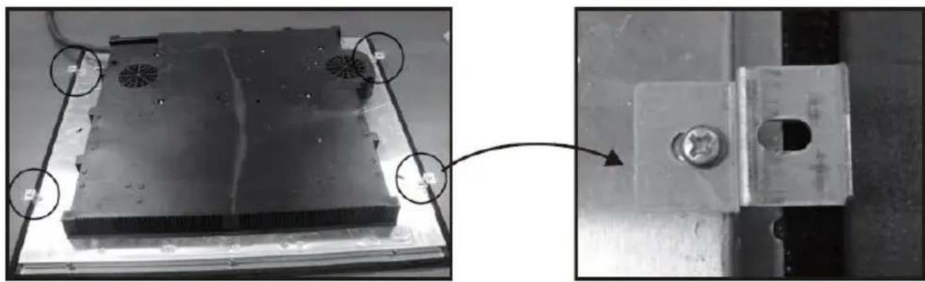 HOOVER HES 6D - Adjusting the bracket position - 1