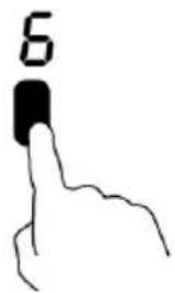 HOOVER HES 6D - Zamanlayici bir bolgede ayarliya: - 1