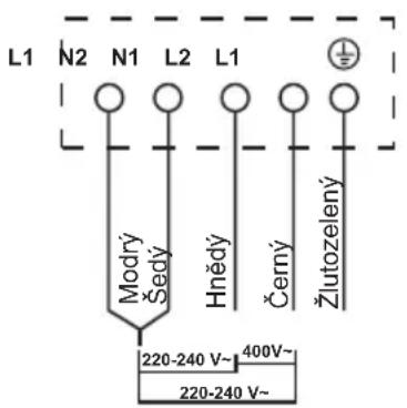 HOOVER HES 6D - Připojeni varné desky k elektrické siti - 4