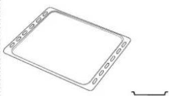 BAUKNECHT HIR4 EP8V PT - GRILLE METALLIQUE L'ECHEFRITE PLAQUE DE CUISSON - 3