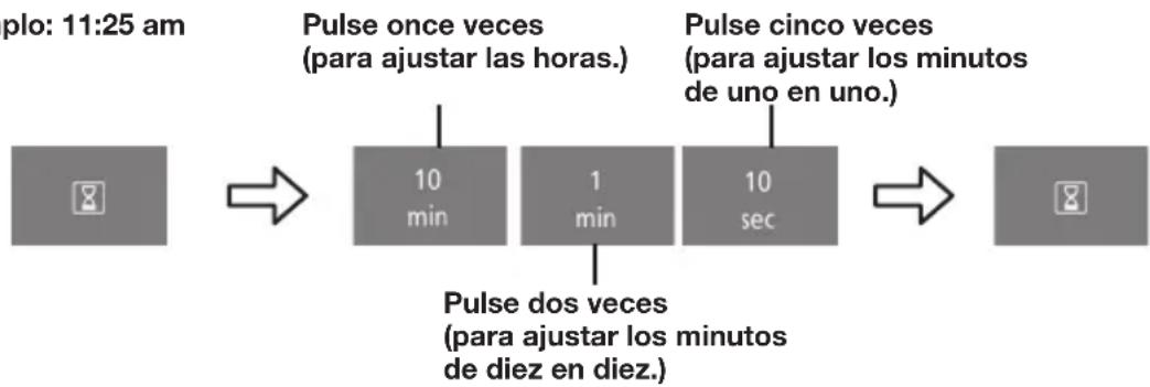 PANASONIC NNK354WM - Configuración del reloj - 1