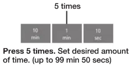 PANASONIC NNK354WM - Kitchen Timer - 3