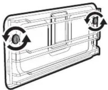 SMEG SF4101MCN1 - Démontage des glissières de support pour grilles et lèchefrites - 1