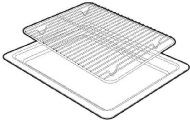SMEG SF4101MCN1 - Grille pour lèchefrite - 1