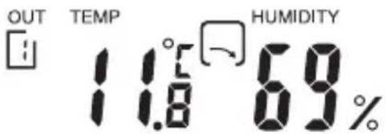 ADE WS 1822 - Temperatura, tendencia de temperatura y humedad del aire (exterior) - 1