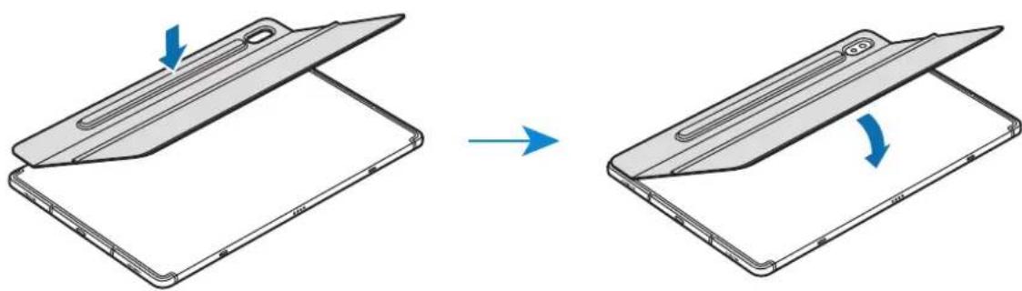 SAMSUNG EFDT860 - A billentyüzet csatlakoztatása - 1
