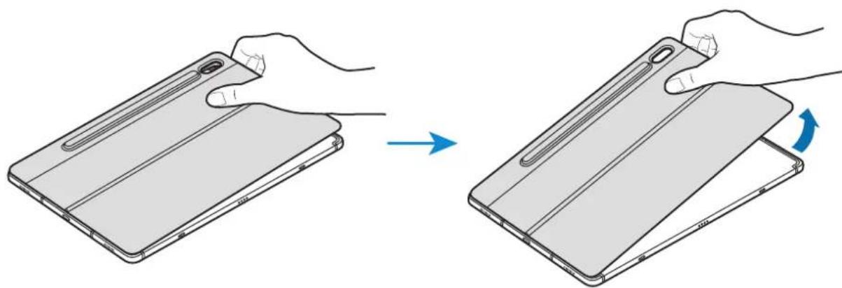 SAMSUNG EFDT860 - Jalustasuojuksen irrottaminen - 1