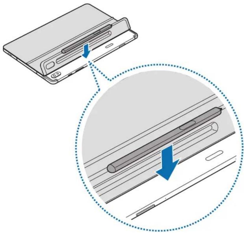 SAMSUNG EFDT860 - S Pen -kynän säilyttäminen - 1