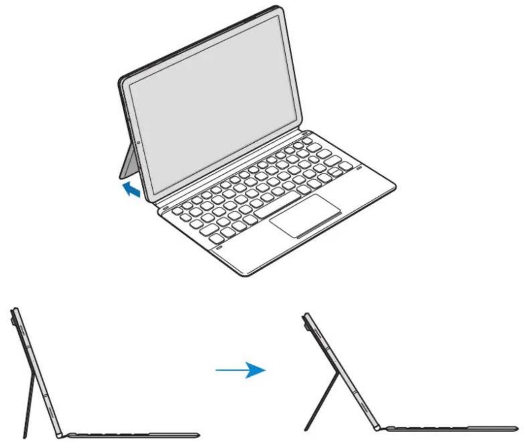 SAMSUNG EFDT860 - 调整平板電腦角度 - 1