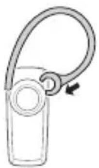 SAMSUNG WEP870 - Wearing the headset - 2