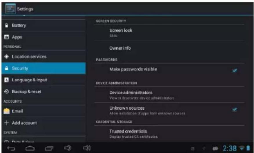 Proscan PLT7045K - Sécurité - 1