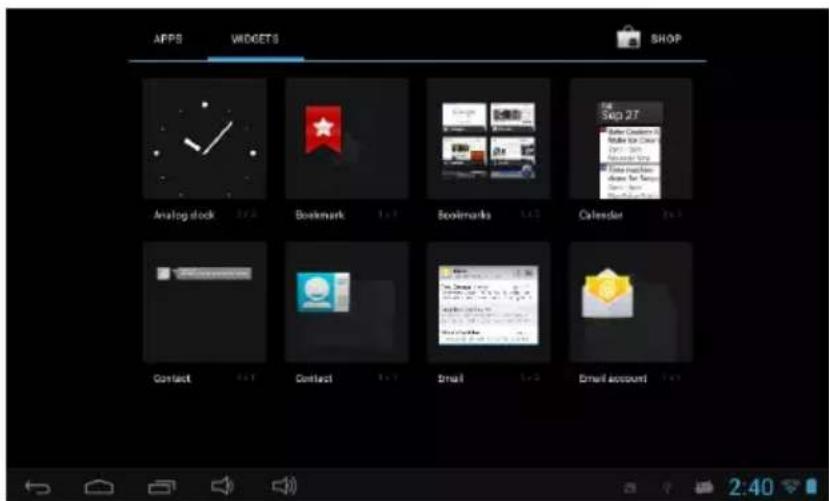 Proscan PLT7045K - Raccourcis - 1