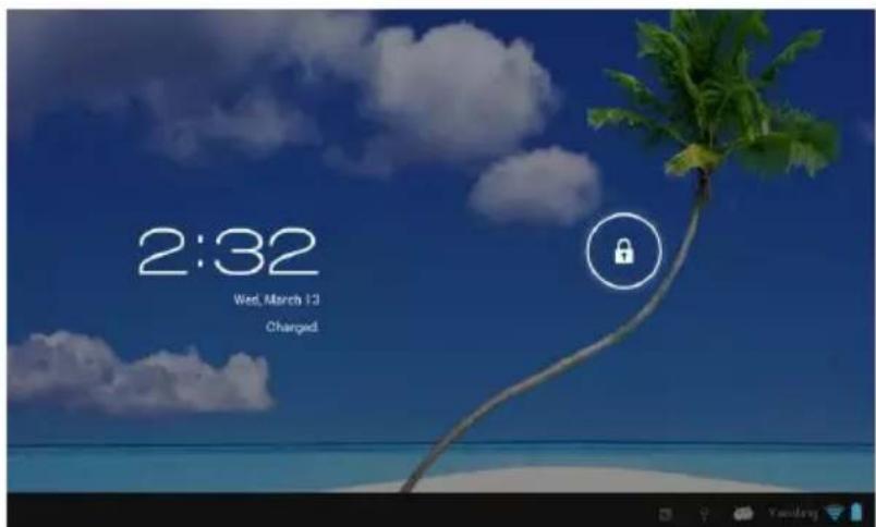 Proscan PLT7045K - Mode veille (écran mode hors tension) / déverrouiller l'écran - 1