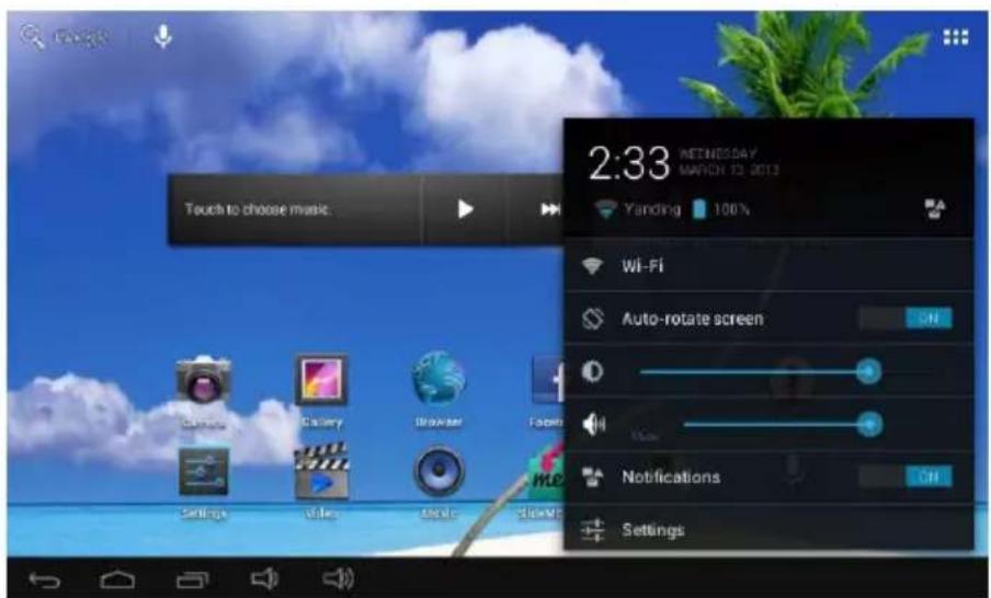 Proscan PLT7045K - Les paramètres du système me - 1