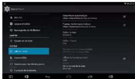 Proscan PLT7130G - Langue & entree: - 2