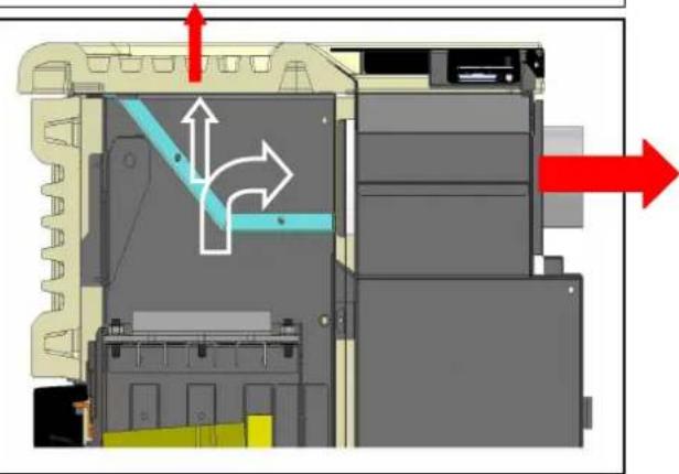 Cola Charme Ductable - Regulación de los flujos de salute del aire caliente - 2