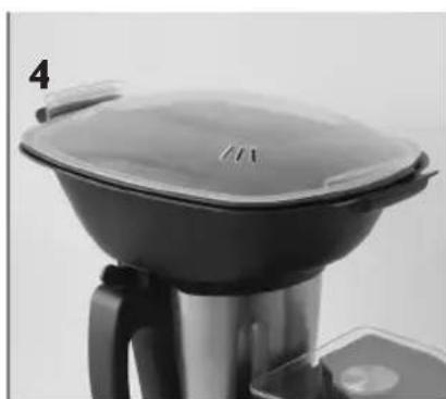 BEEM Thermostar MiXX & Cook - Dämpfaufsatz verwenden - 4