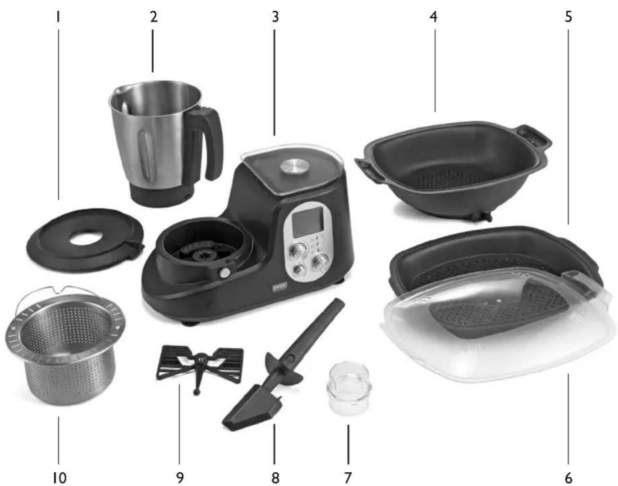 BEEM Thermostar MiXX & Cook - Contenu du produit - 1