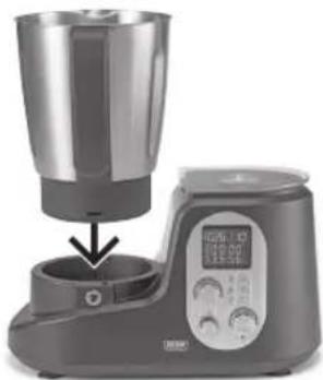 BEEM Thermostar MiXX & Cook - Behalter einsetzen und entnehmen - 1