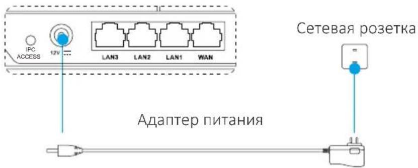 EZVIZ W3 - Схема подключения - 2