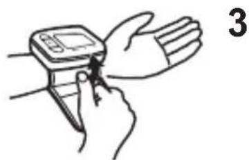 MEDISANA SL 100 Connect - Colocacion del brazalete - 3