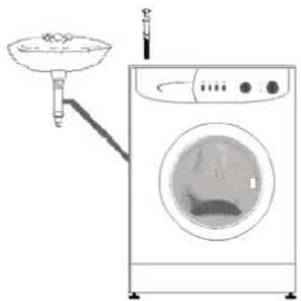 Exquisit WM 1405 - ABWASSERANSCHLUSS - 1