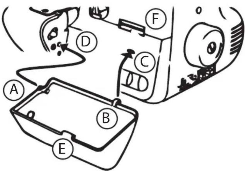 LIFETEC MD 16600 - Mise en place du bac à déchets - 1