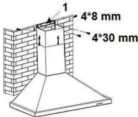 PKM 904090 BZ - Installation of the chimney - 3