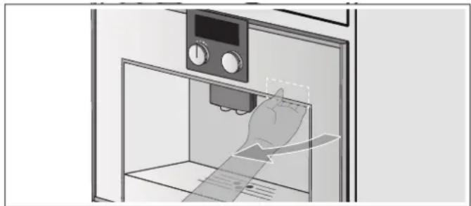 GAGGENAU CMP250131 - Ouverture de porte - 1