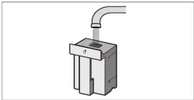 GAGGENAU CMP250131 - Remplir le réservoir d'eau et le réservoir pour café en grains - 1