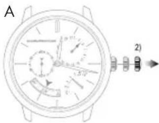 Girard-Perregaux Laureato 810153243232A - Stunden und Minuten - 1