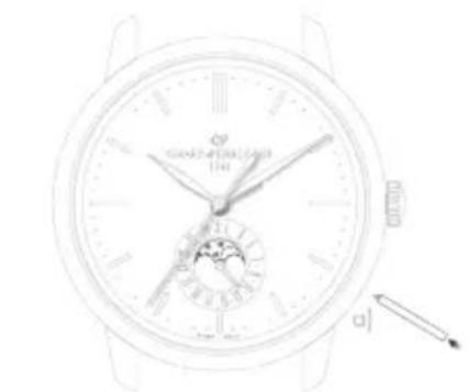 Girard-Perregaux Laureato 810153243232A - Einstellung - 1