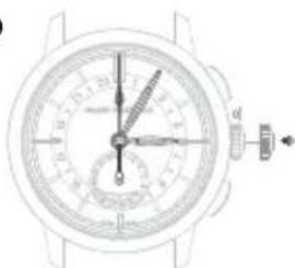 Girard-Perregaux Laureato 810153243232A - Zweite Zeitzone (Ortszeit) - 2