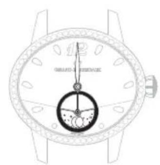 Girard-Perregaux Laureato 810153243232A - Reading - 3